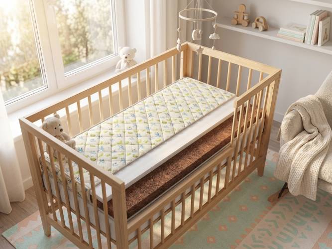 Матрас Velson-Baby-4 в детской кроватке 60x120 см